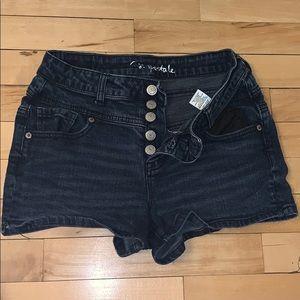 Aero High-Rise Shorty Shorts